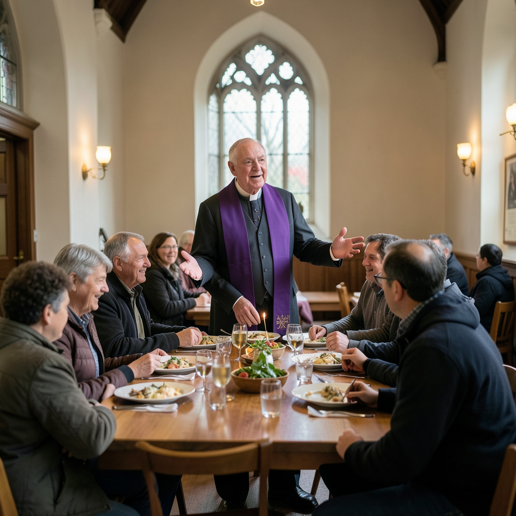 Stepney Bishop visits Haven Supper Club at Islington church, calls it blueprint